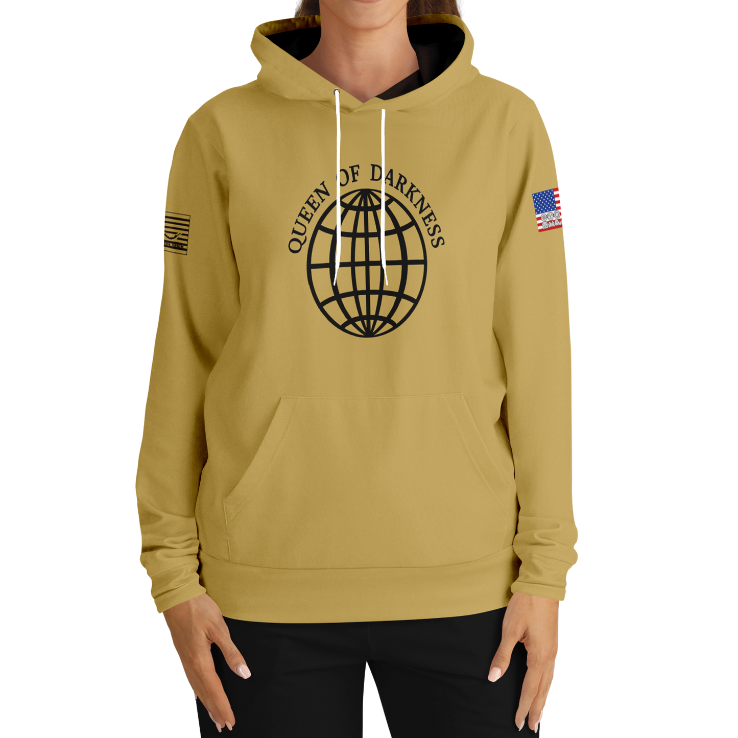 Queen of Darkness Hoodie - Tan