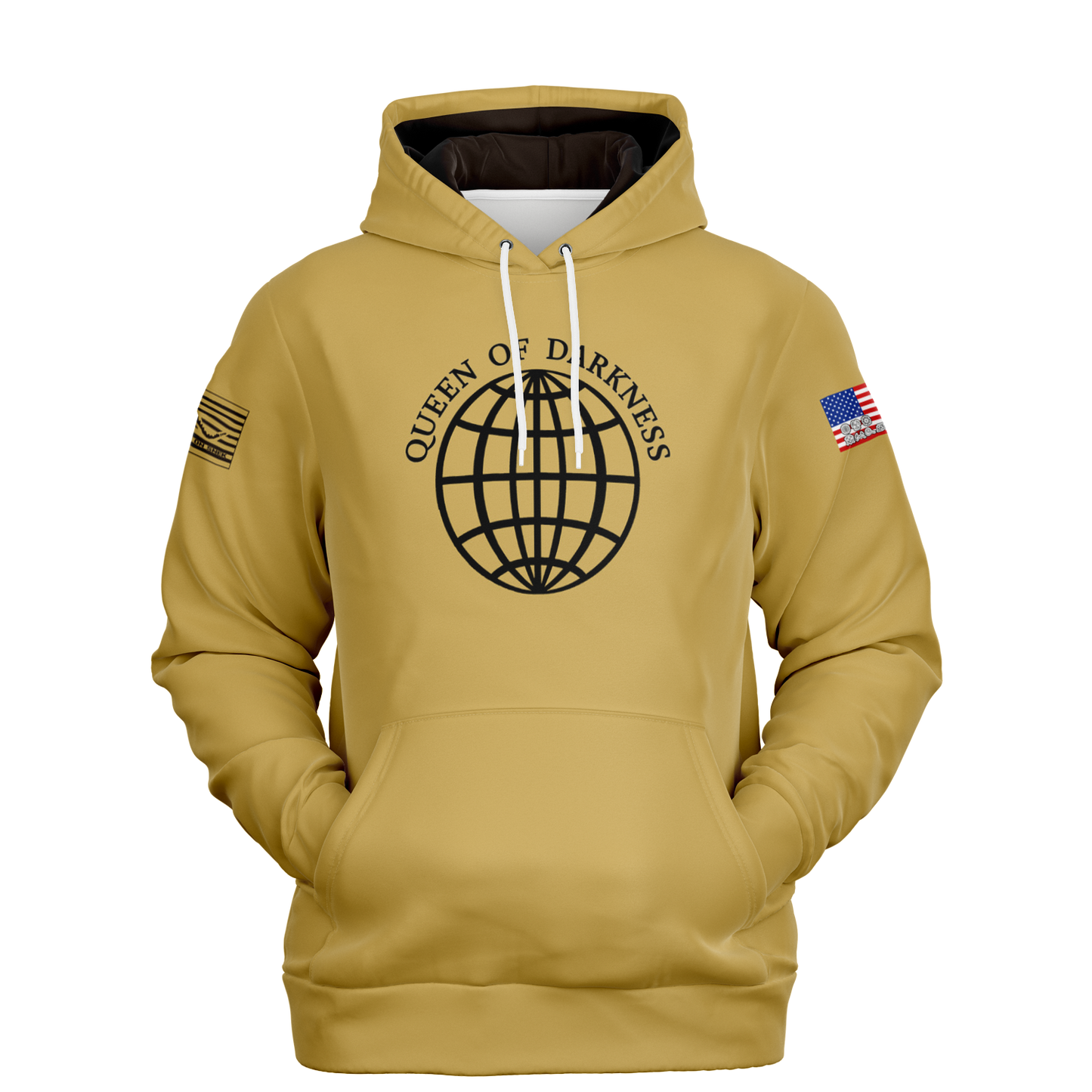 Queen of Darkness Hoodie - Tan