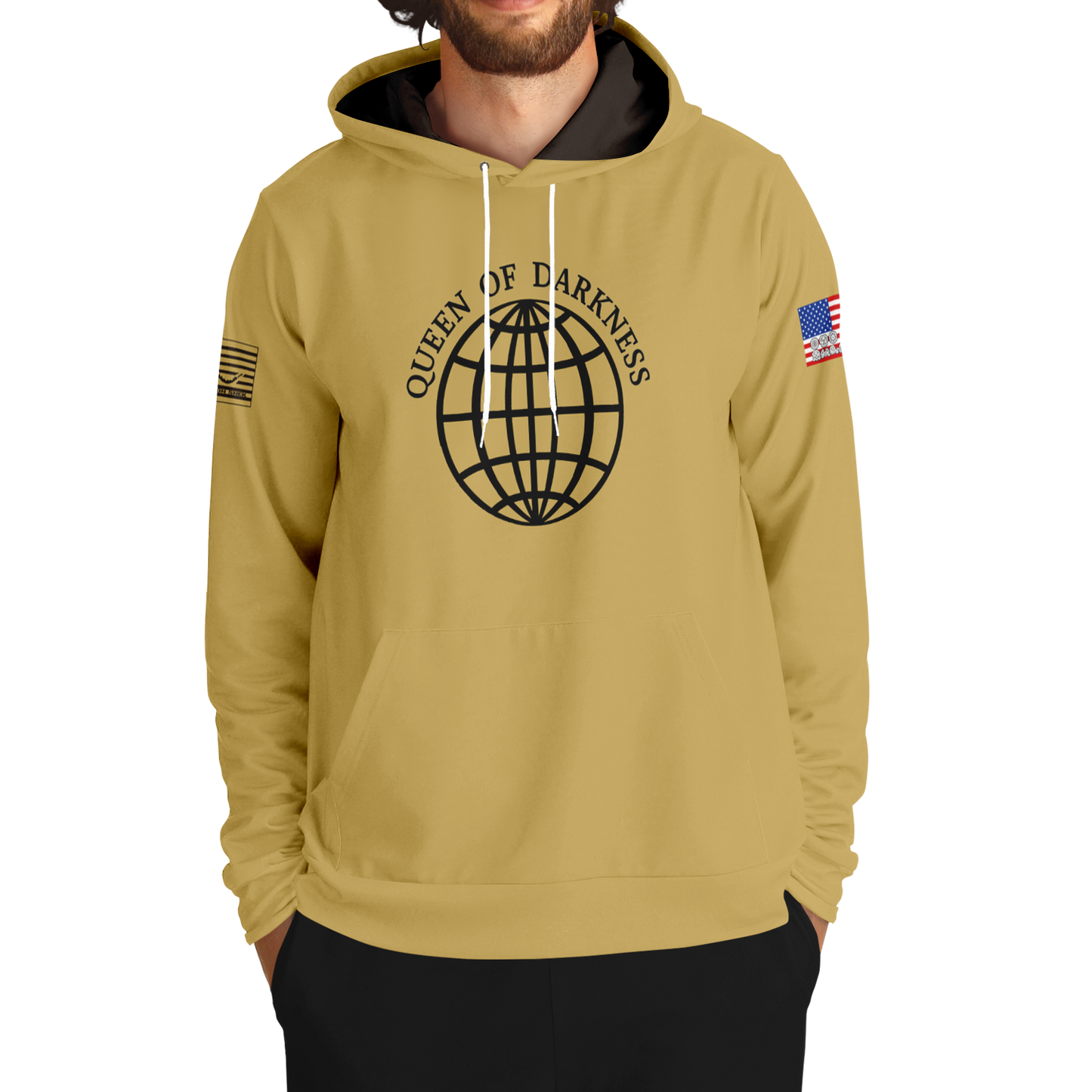 Queen of Darkness Hoodie - Tan